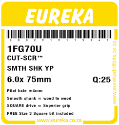 1FG70 - Cut Screw -1FG70_Label_T